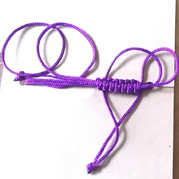 Adjustable Purple Geode bracelet NWT - Picture 4 of 4